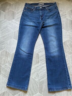 Levi's 415 Dark Blue Bootcut Jeans